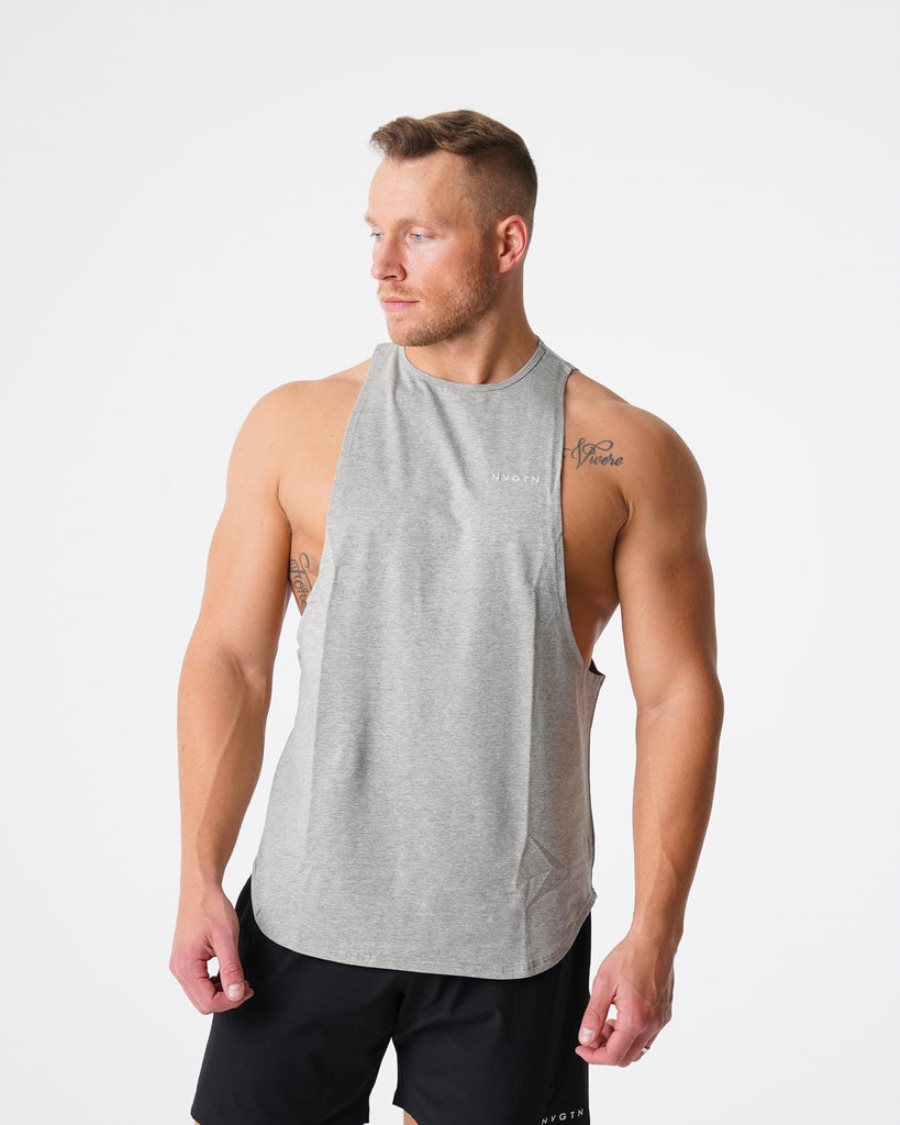 NVGTN Pulse Edge Muskelshirt Herren Grau Österreich | mbEheE2t