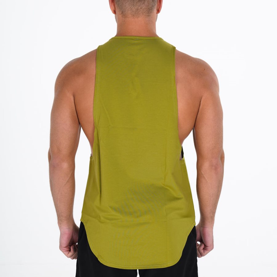 NVGTN Pulse Edge Muskelshirt Herren Olivgrün Österreich | TftdTPR9