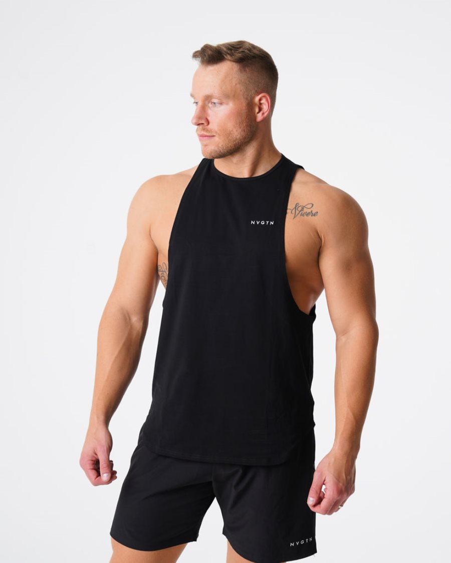 NVGTN Pulse Edge Muskelshirt Herren Schwarz Österreich | fDBl6oOf