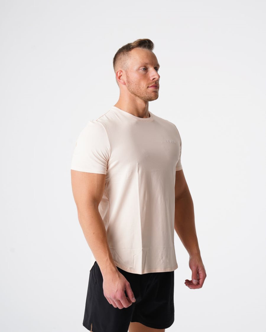 NVGTN Pulse Fitted T-shirts Herren Weiß Österreich | XSNzAqMB