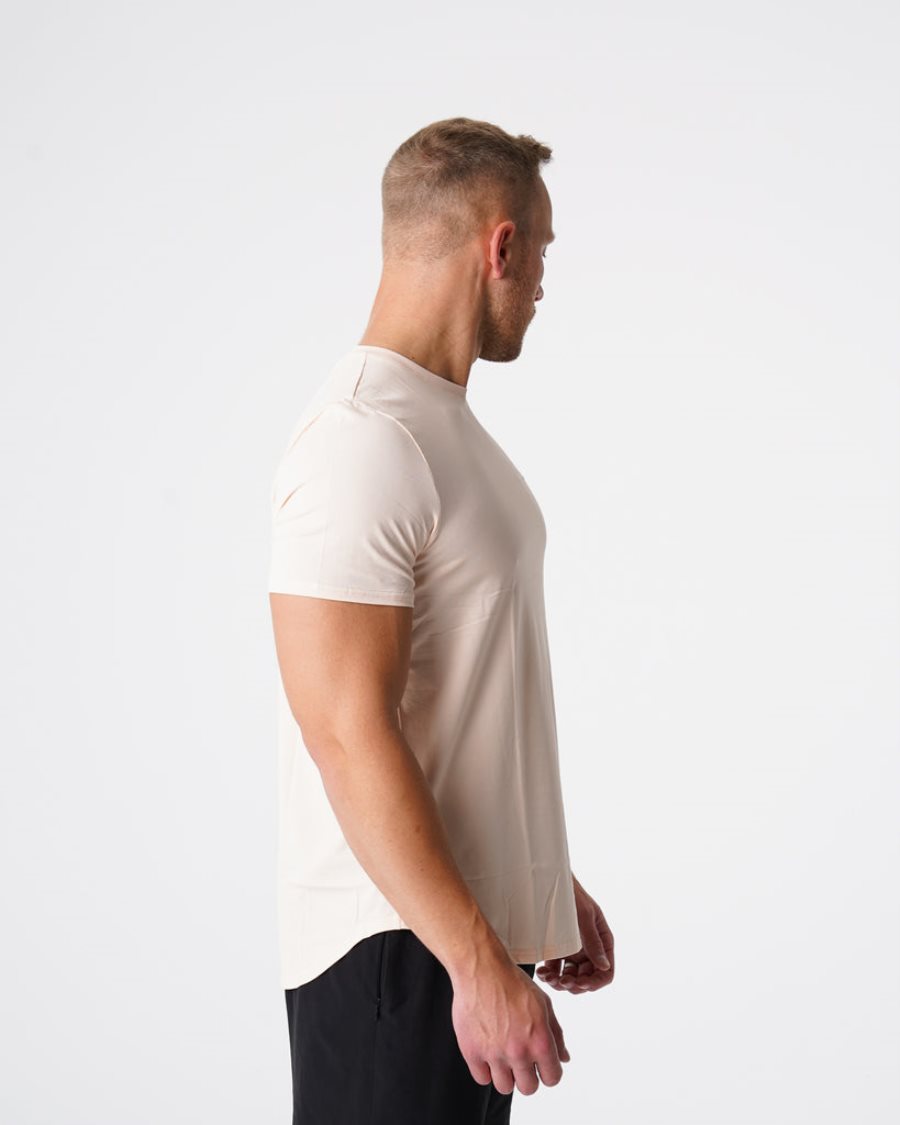 NVGTN Pulse Fitted T-shirts Herren Weiß Österreich | XSNzAqMB