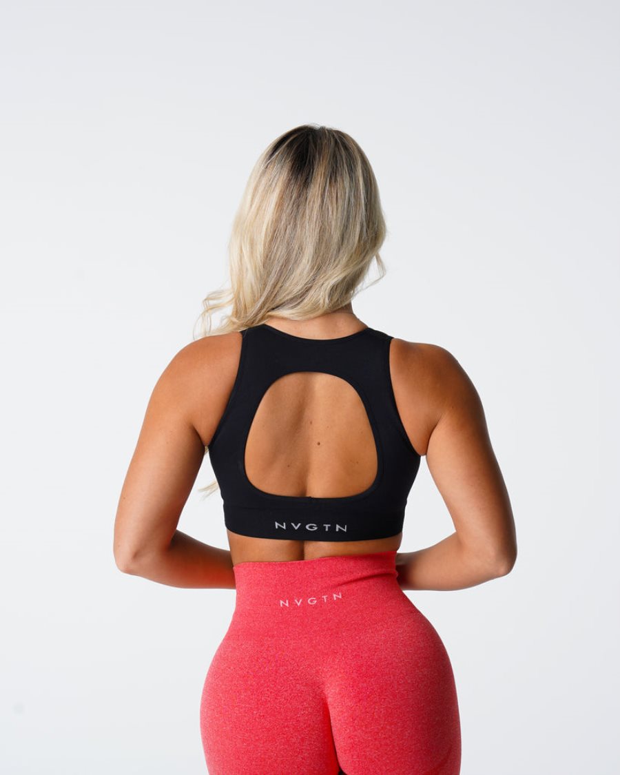 NVGTN Pursuit Seamless Sport Bh Damen Schwarz Österreich | 80hR1u5v