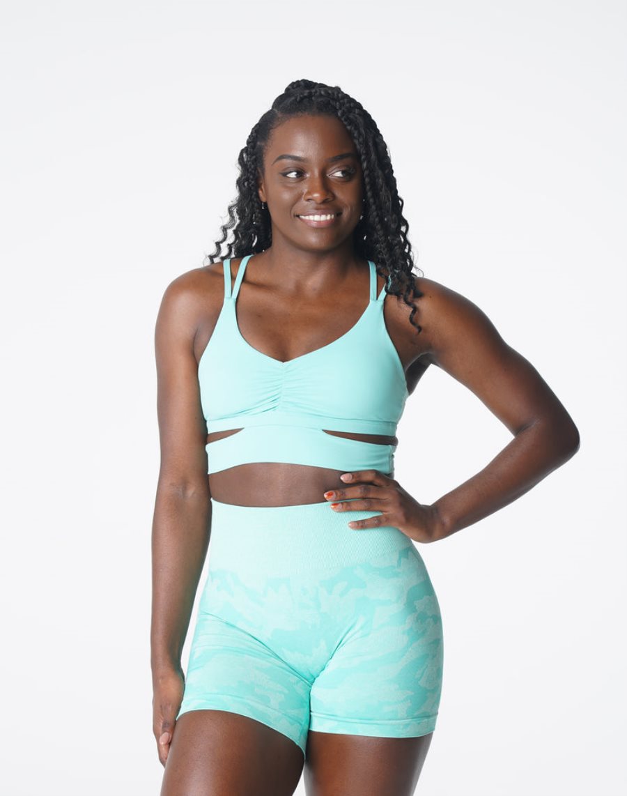 NVGTN Revolve Sport Bh Damen Mintfarben Österreich | O37jSx98