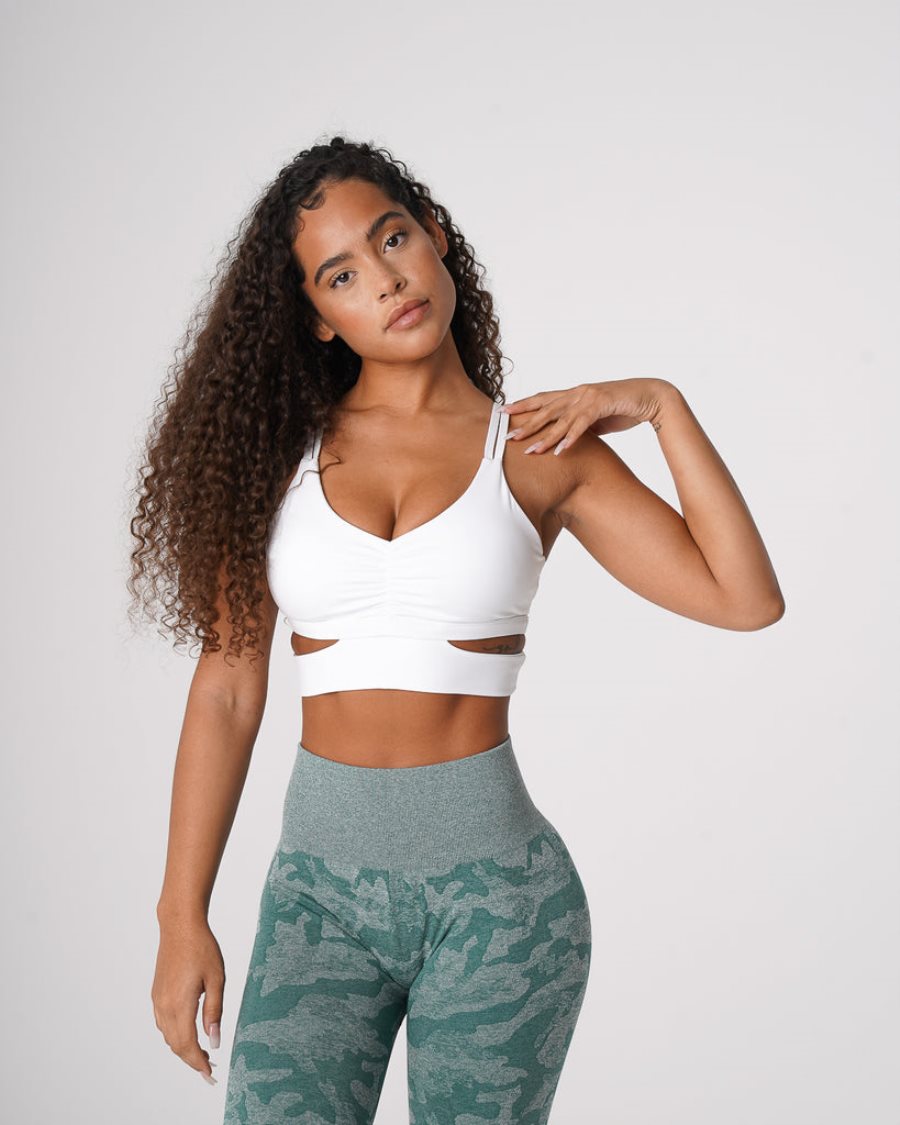 NVGTN Revolve Sport Bh Damen Weiß Österreich | eDh02bzN