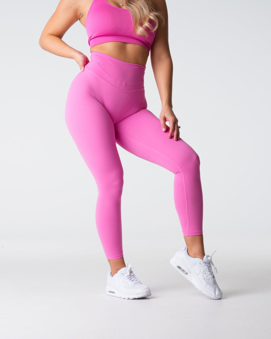 NVGTN Signature 2.0 Leggings Damen Rosa Österreich | 5WUCFZxv