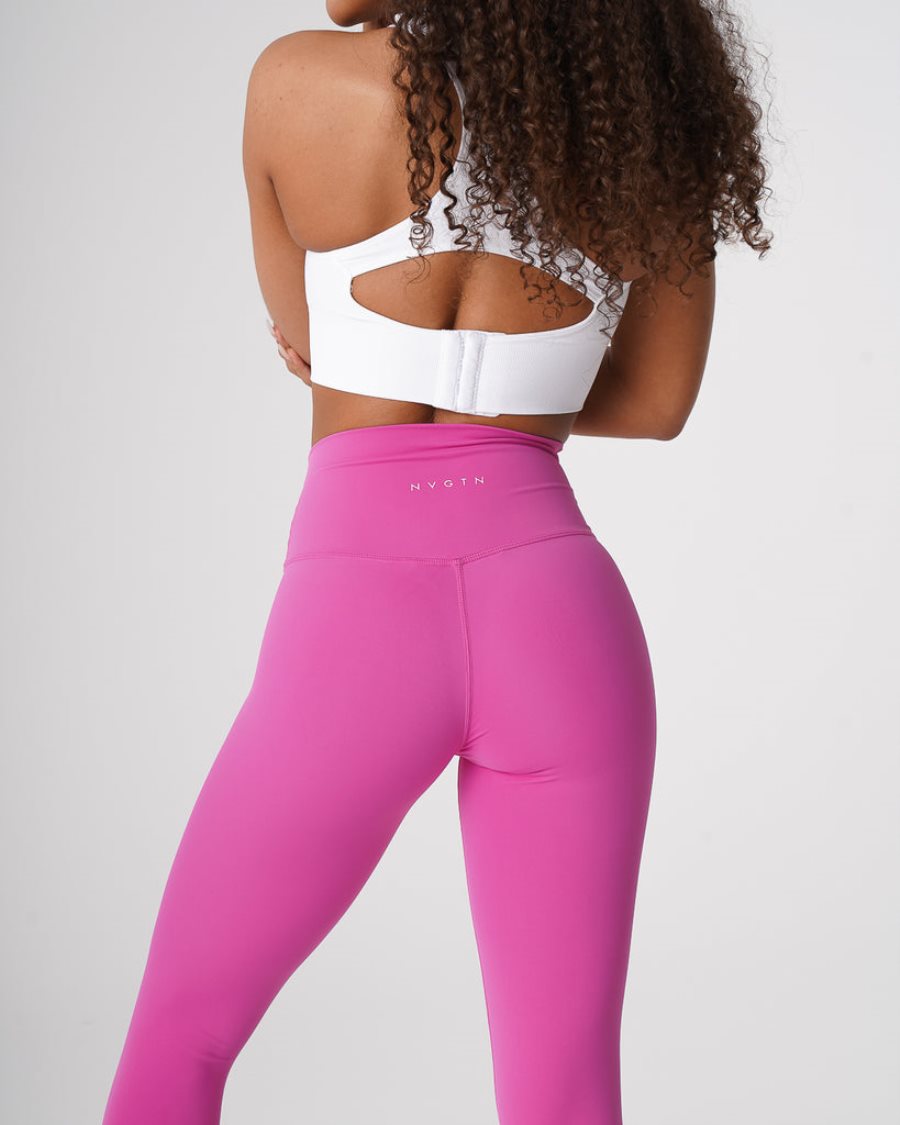 NVGTN Signature 2.0 Leggings Damen Rosa Österreich | m6qqqPJw