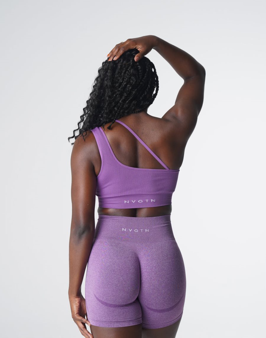 NVGTN Streamline Seamless Sport Bh Damen Lila Österreich | n9a2fYLg