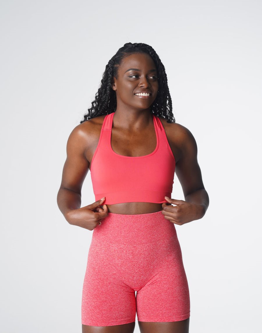 NVGTN Surge Seamless Sport Bh Damen Rot Österreich | 2ULRXuCc