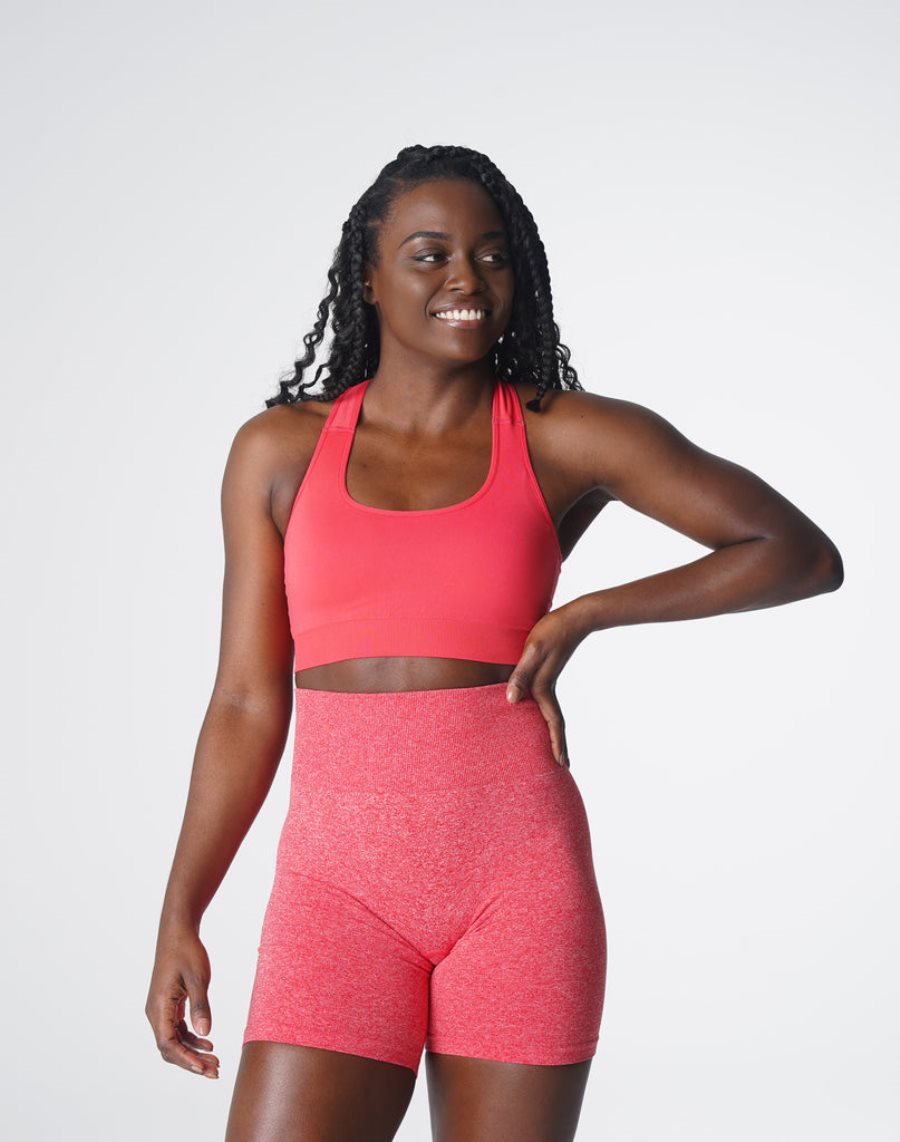 NVGTN Surge Seamless Sport Bh Damen Rot Österreich | 2ULRXuCc