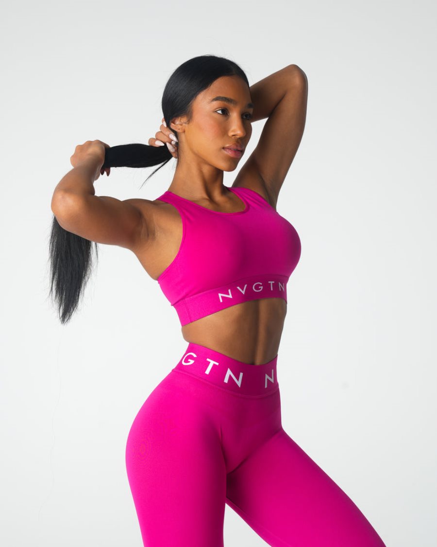 NVGTN Trilogy Sport Seamless Sport Bh Damen Weiß Österreich | 7r0yi9y8