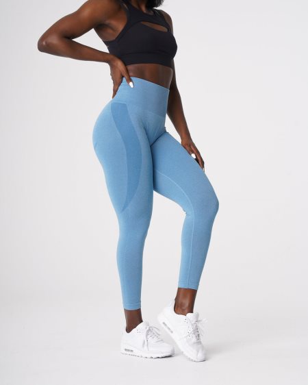 NVGTN Contour Seamless Leggings Damen Blau Österreich | 1rJAwRRV