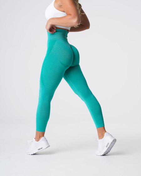 NVGTN Contour Seamless Leggings Damen Türkis Österreich | kLmiv3Bz