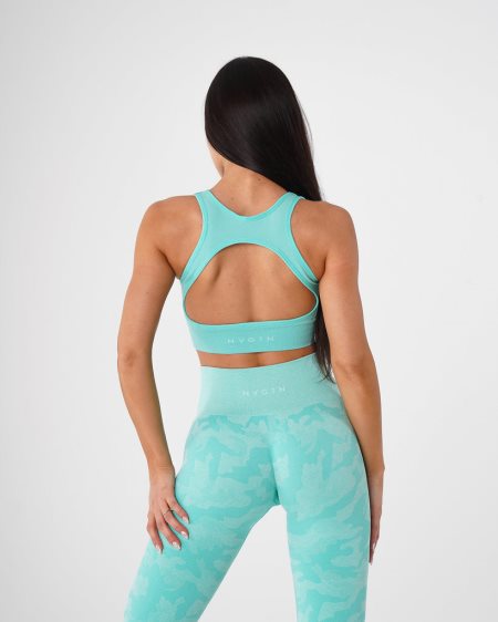 NVGTN Eclipse Seamless Sport Bh Damen Mintfarben Österreich | XKHjhuzX