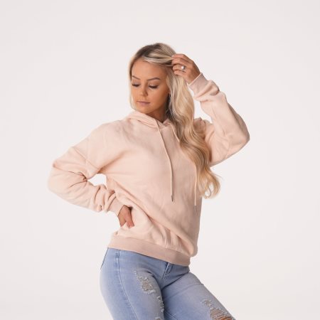 NVGTN Essential Drop Shoulder Hoodie Damen Beige Österreich | twbJj8Ze