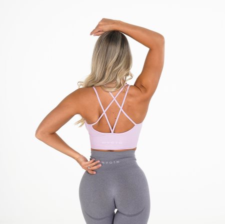 NVGTN Flourish Seamless Sport Bh Damen Rosa Österreich | GuLqI6wj