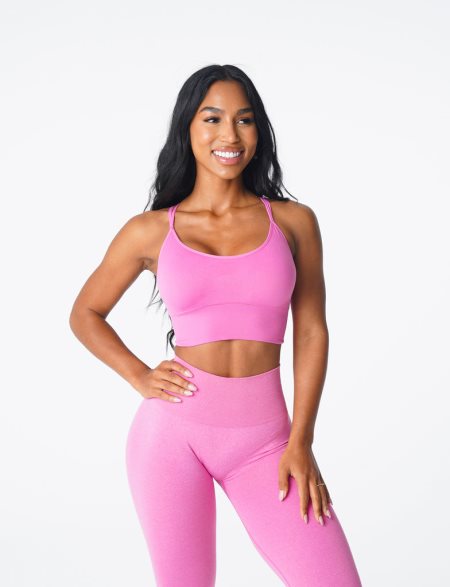 NVGTN Flourish Seamless Sport Bh Damen Rosa Österreich | funphOOs