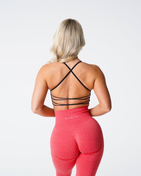 NVGTN Invincible Seamless Sport Bh Damen Schwarz Österreich | oy8BluEH