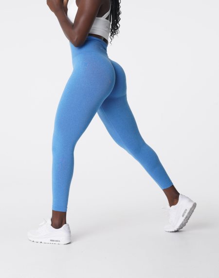 NVGTN NV Seamless Leggings Damen Blau Österreich | MwQyHKGR