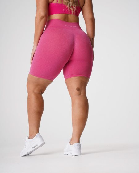 NVGTN Pro Seamless Kurze Hose Damen Fuchsie Österreich | i1enaJyx