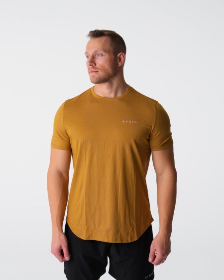 NVGTN Pulse Fitted T-shirts Herren Orange Österreich | DV9FymrF