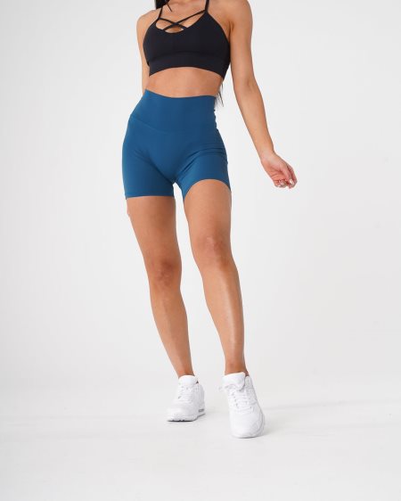 NVGTN Signature 2.0 Kurze Hose Damen Blau Österreich | pPwSk5JP