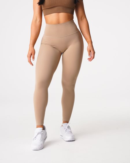 NVGTN Signature 2.0 Leggings Damen Khaki Österreich | CxOY9wrP