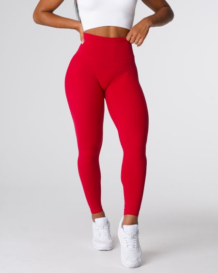 NVGTN Signature 2.0 Leggings Damen Rot Österreich | dWKYwSFd